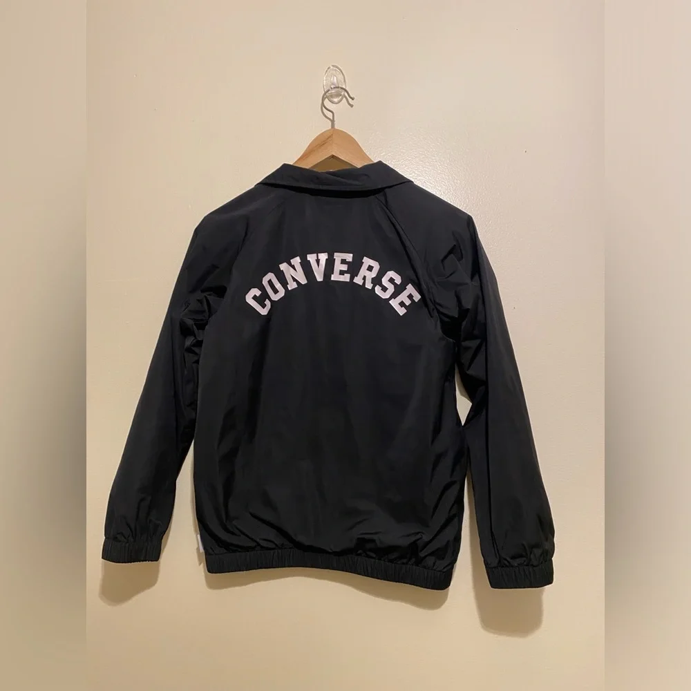 Converse Black OuterwearJacket . Size 10-12 years
